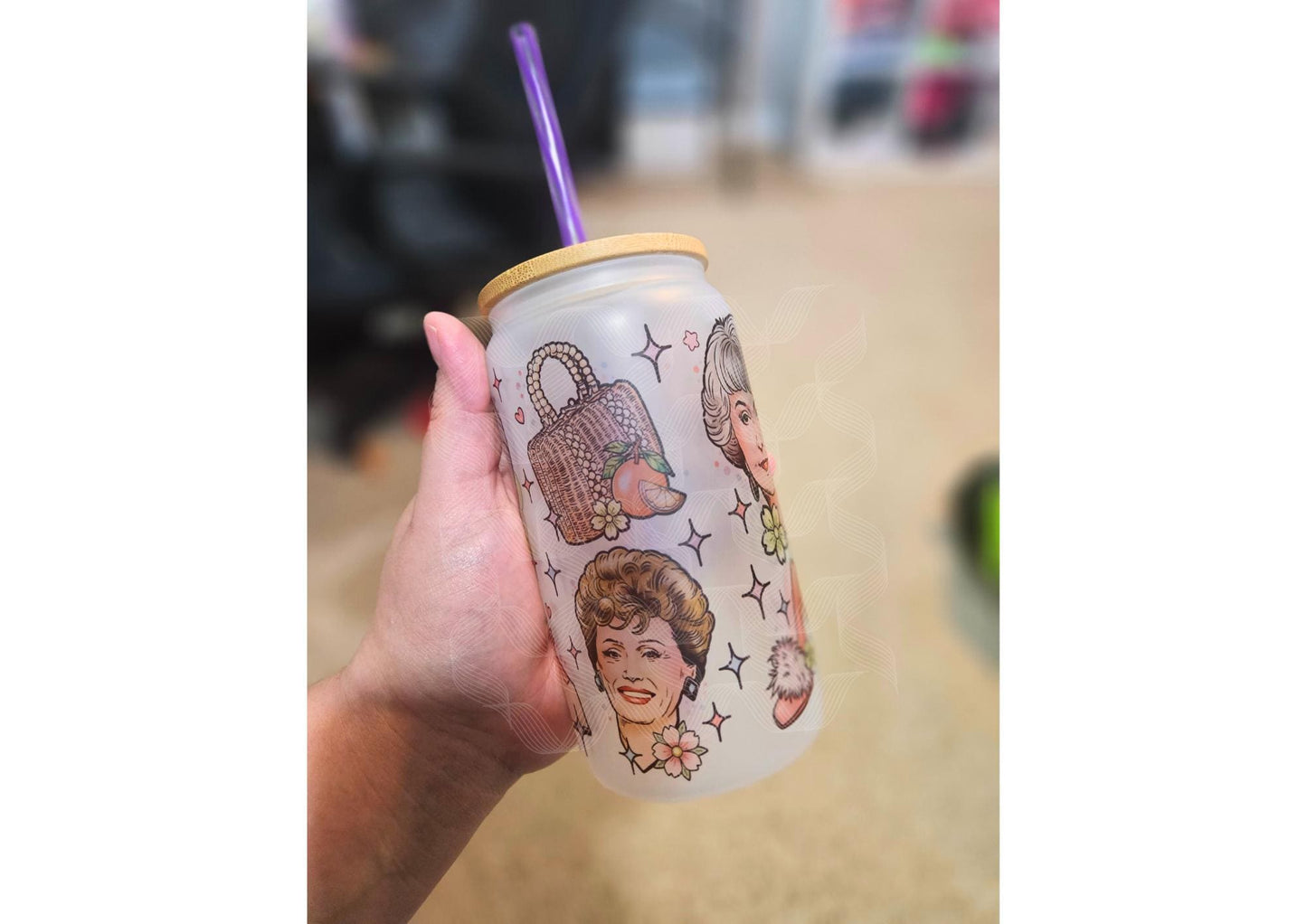 Golden Girls Gift, Golden Girls Themed, Stay Golden - The Golden Girls , Libbey Glass Tumbler
