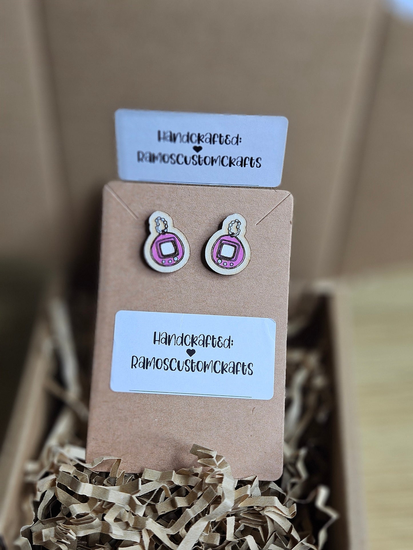 Mega Nostalgic 90s Things Stud Hand-Painted, Handmade Earrings, Lightweight Wood Nostalgic 80s 90s 00s Babies Stud Earrings