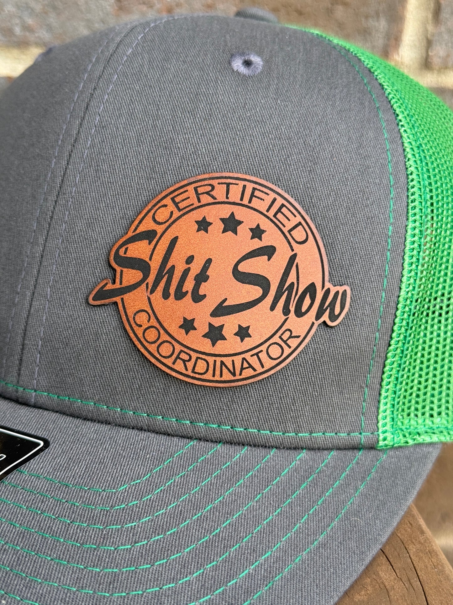 Shit Show Coordinator Hat, Funny Richardson 112 Trucker Cap, Sarcastic Humor Gift, Adult Joke Hat, Funny Coworker Gift, Chaos Coordinato
