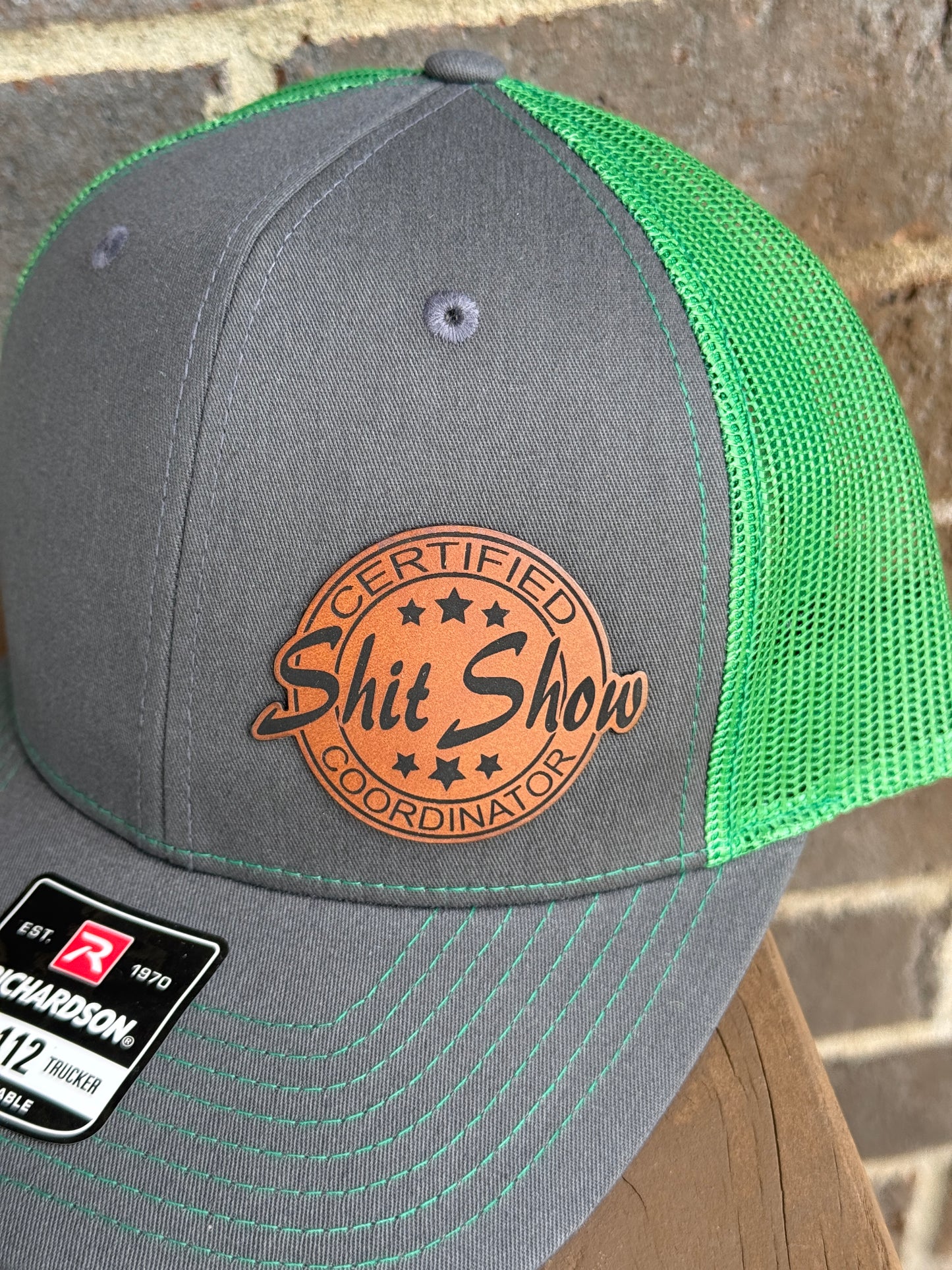 Shit Show Coordinator Hat, Funny Richardson 112 Trucker Cap, Sarcastic Humor Gift, Adult Joke Hat, Funny Coworker Gift, Chaos Coordinato