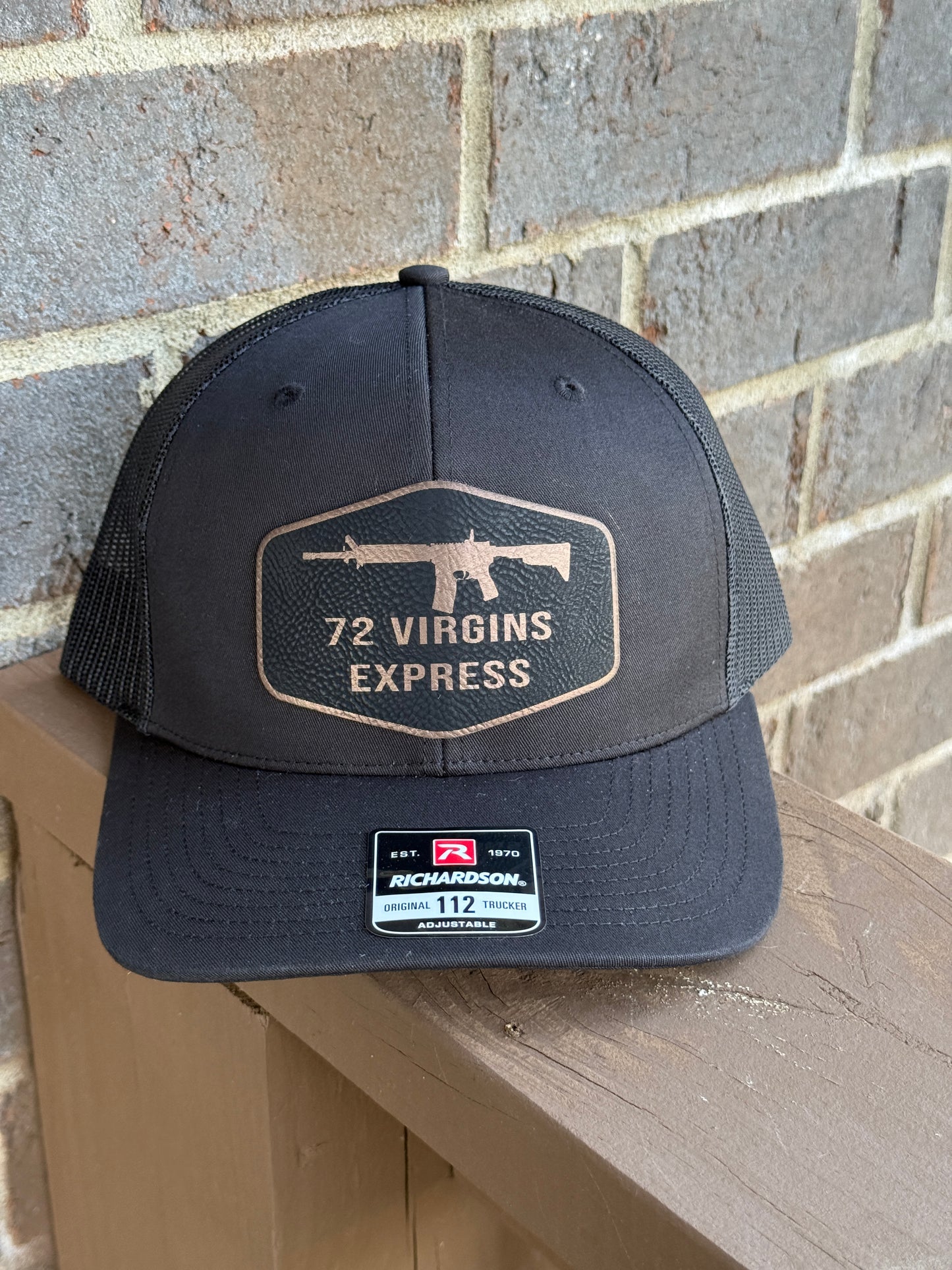 72 Virgins Express Hat – Richardson 112 Trucker with Patch