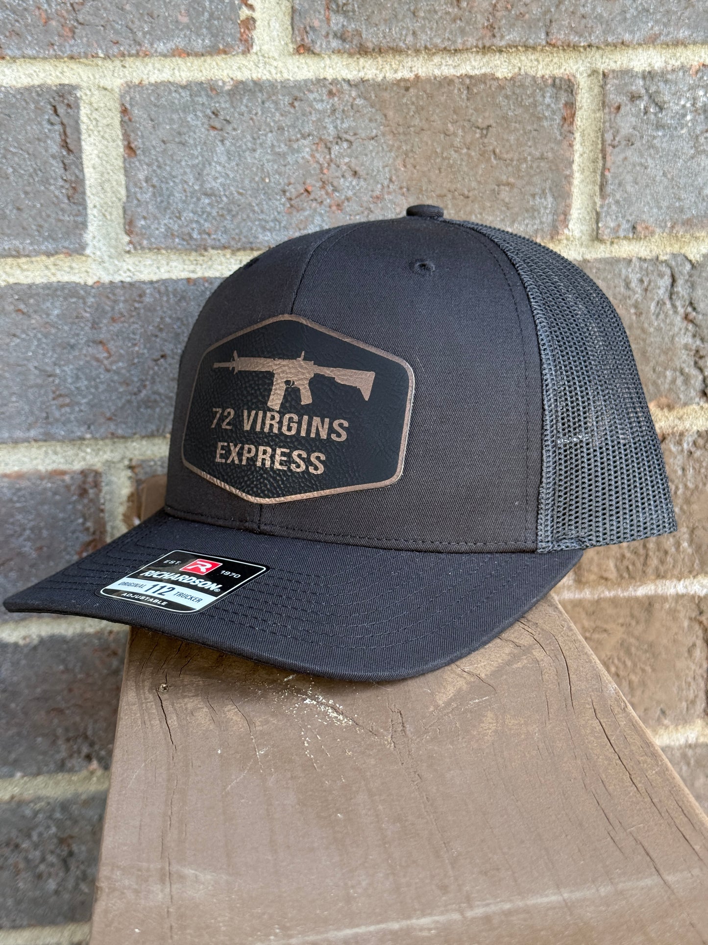 72 Virgins Express Hat – Richardson 112 Trucker with Patch