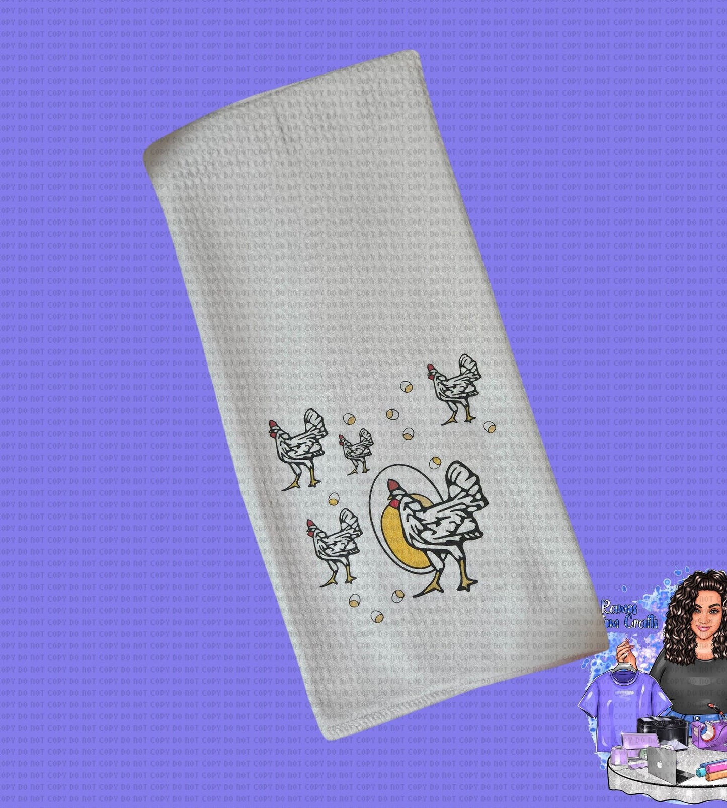 Roseanne Tv Show Sitcom, 90's Tv Show, Chicken Egg Design, Roseanne Themed 1 or 2 Pack Waffle Weave Kitchen Towels