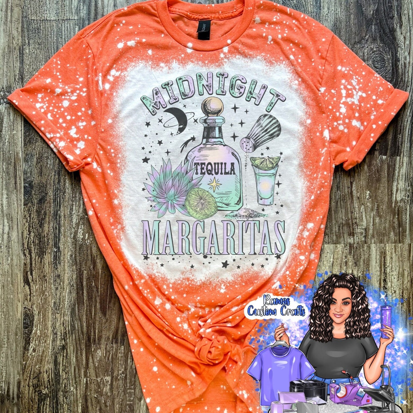 Witchy Halloween,Midnight Margaritas Bleached Shirt, Halloween Witches Movie Shirt, Practical Magic Shirt