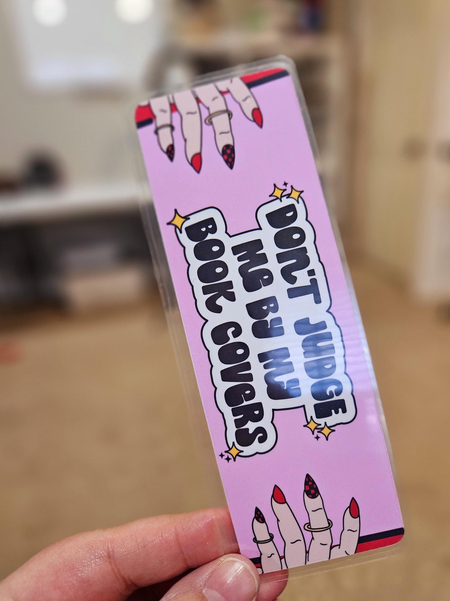 Cute Bookmarks, Bookish Merch, Book Lover Gift, Gifts for Readers, Laminated Bookmarks