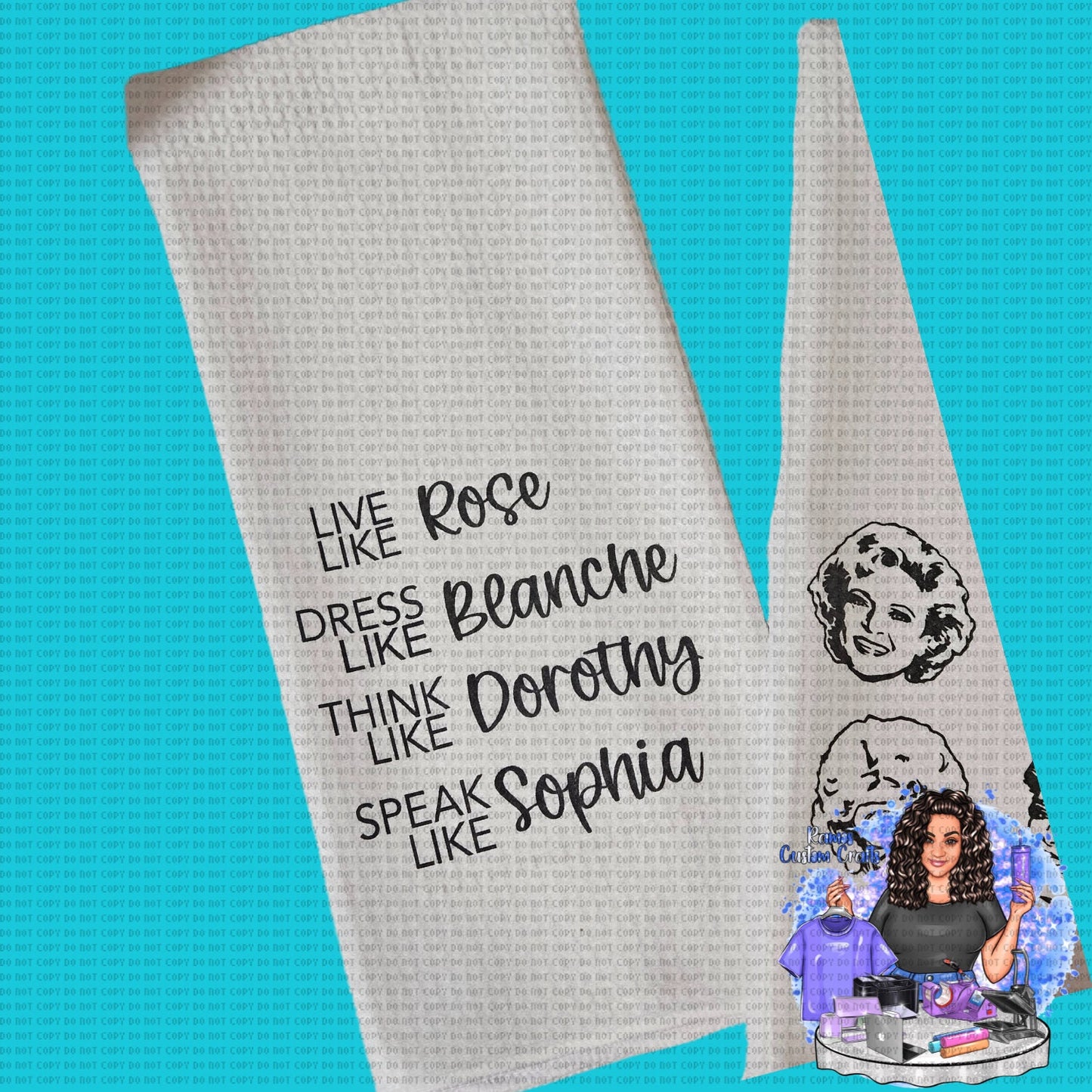Thank You For Being A Friend, Golden Girls Gift, Golden Girls Themed, Golden Girls Themed 1 or 2 Pack Of Waffle Kitchen Towels