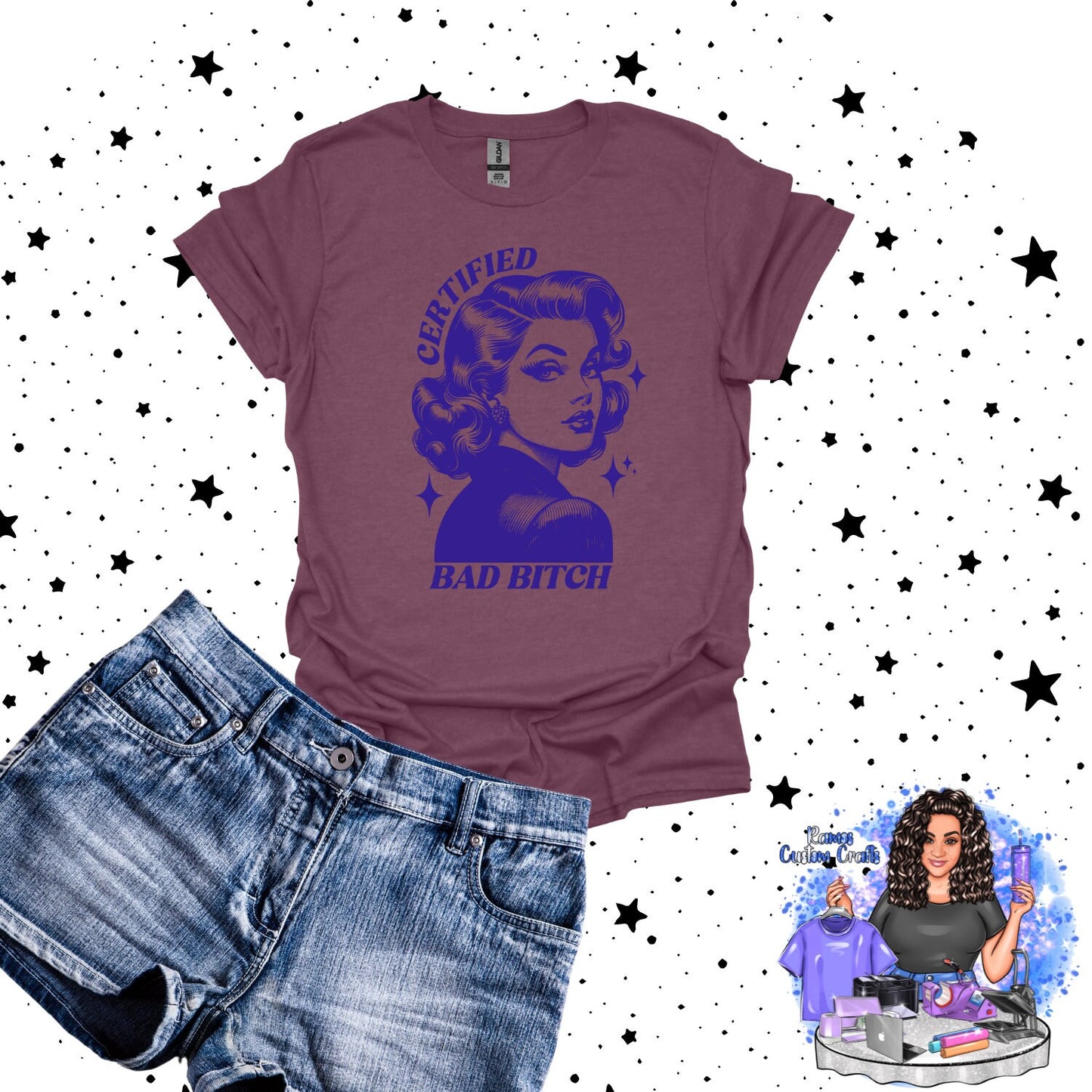 Certified Bad B*tch Unisex Graphic Tee