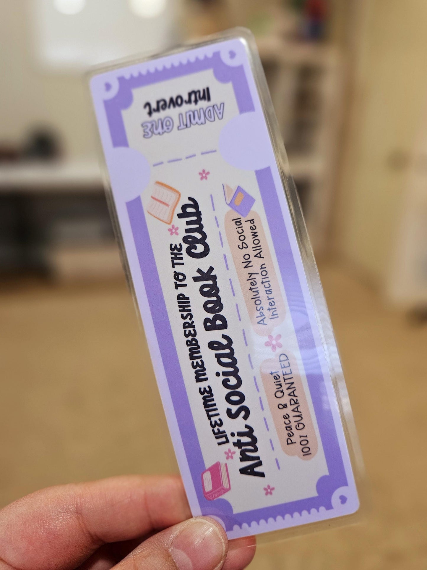 Cute Bookmarks, Bookish Merch, Book Lover Gift, Gifts for Readers, Laminated Bookmarks