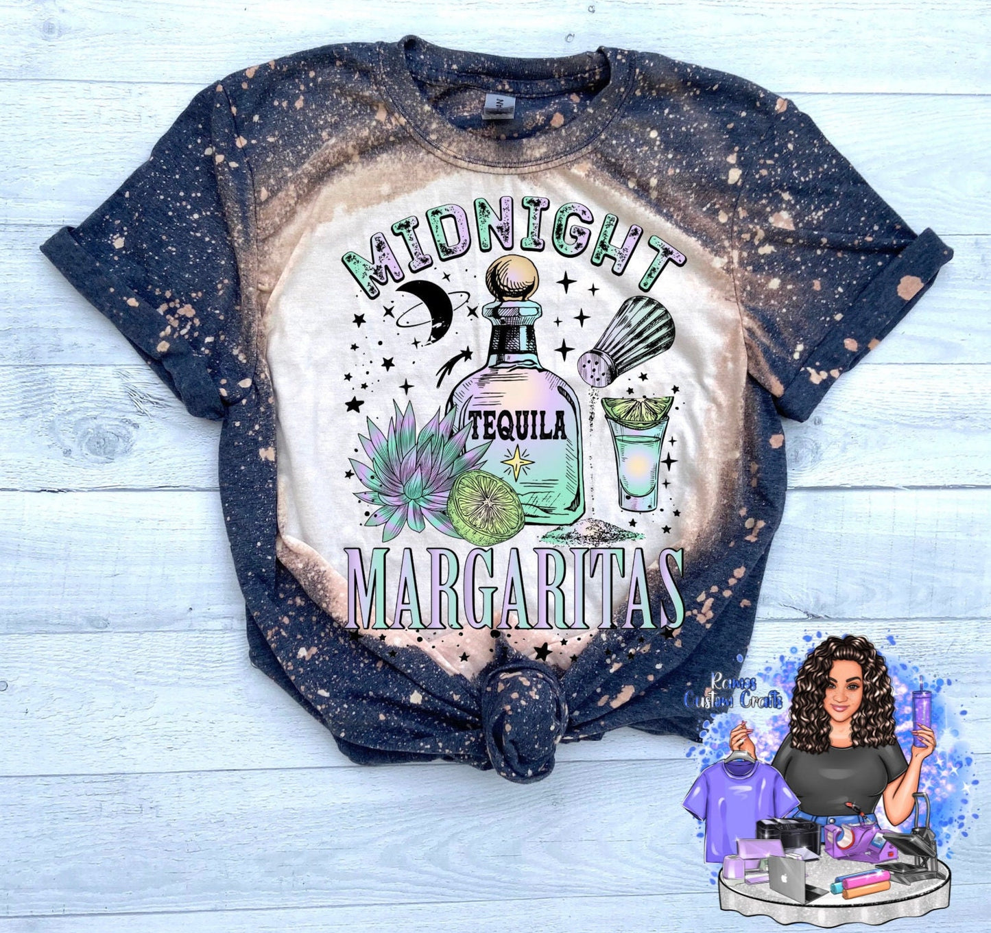 Witchy Halloween,Midnight Margaritas Bleached Shirt, Halloween Witches Movie Shirt, Practical Magic Shirt