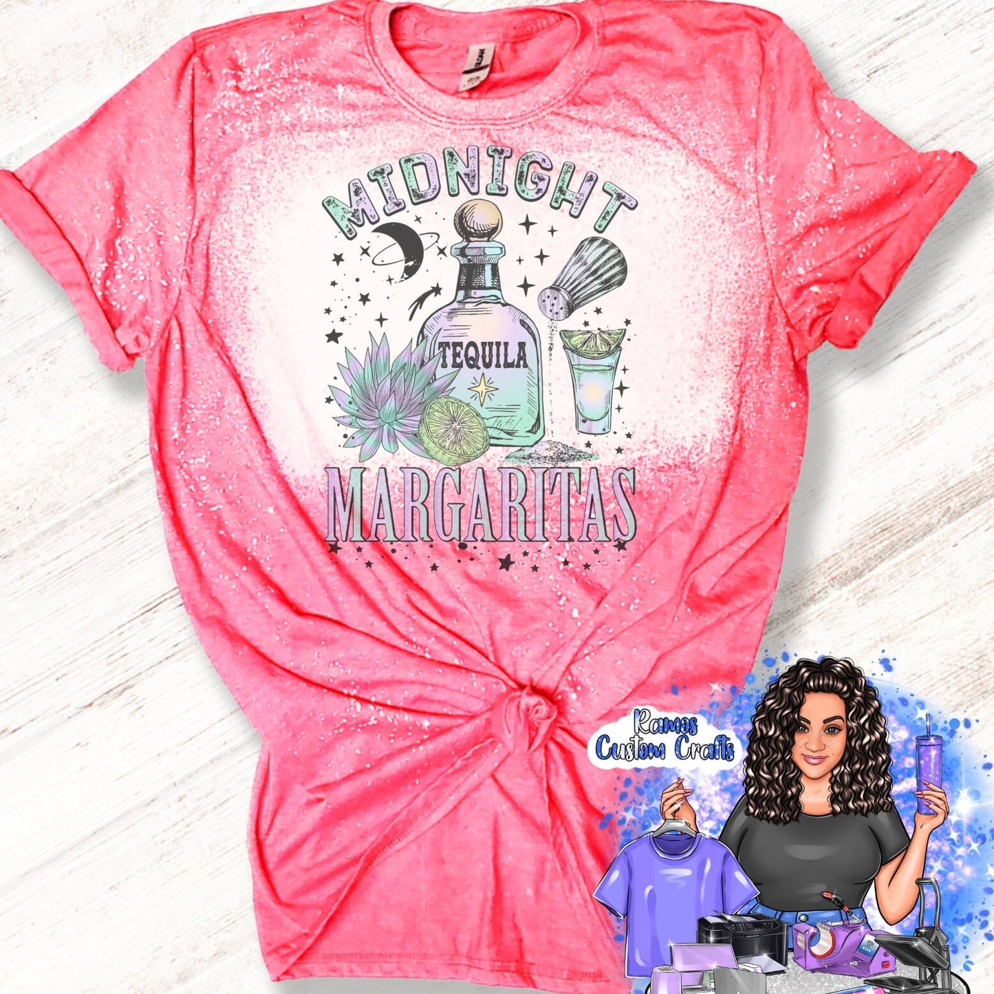Witchy Halloween,Midnight Margaritas Bleached Shirt, Halloween Witches Movie Shirt, Practical Magic Shirt