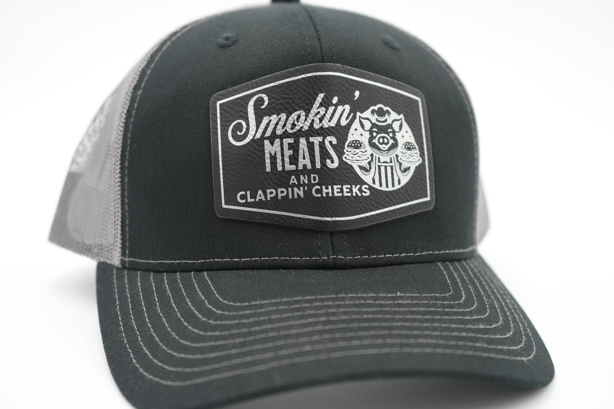 Smokin’ Meats and Clappin’ Cheeks BBQ Trucker Hat