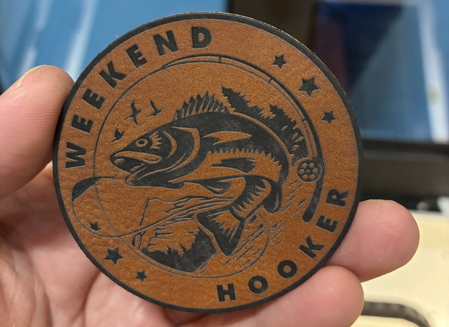 Weekend Hooker Hat Patch