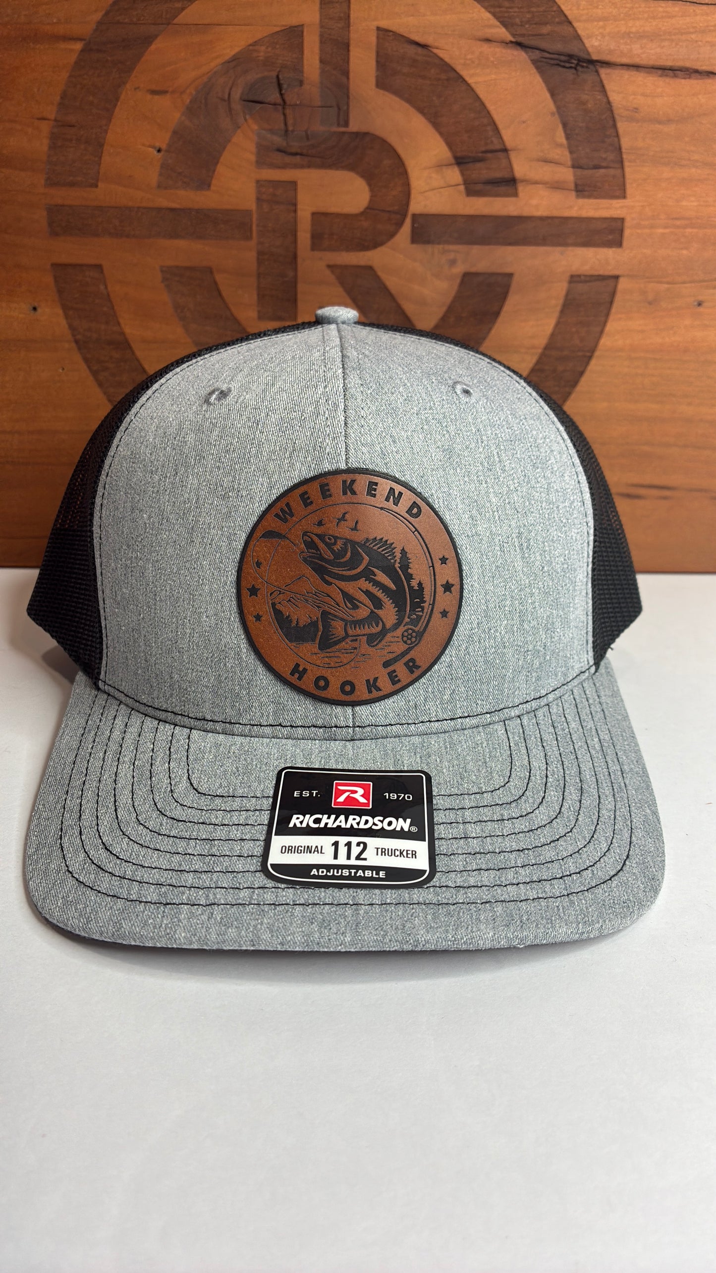 Weekend Hooker Funny Hat | Richardson 112 Trucker Hat | Humorous Fishing Cap
