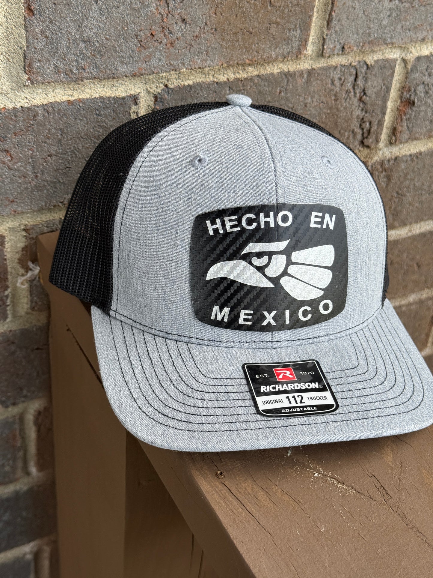 Hecho en Mexico | Carbon Fiber Patch Hat | Richardson 112