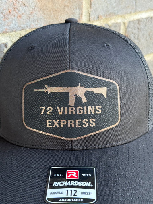 72 Virgins Express Hat – Richardson 112 Trucker with Patch