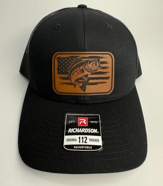 American Flag Fish Hat