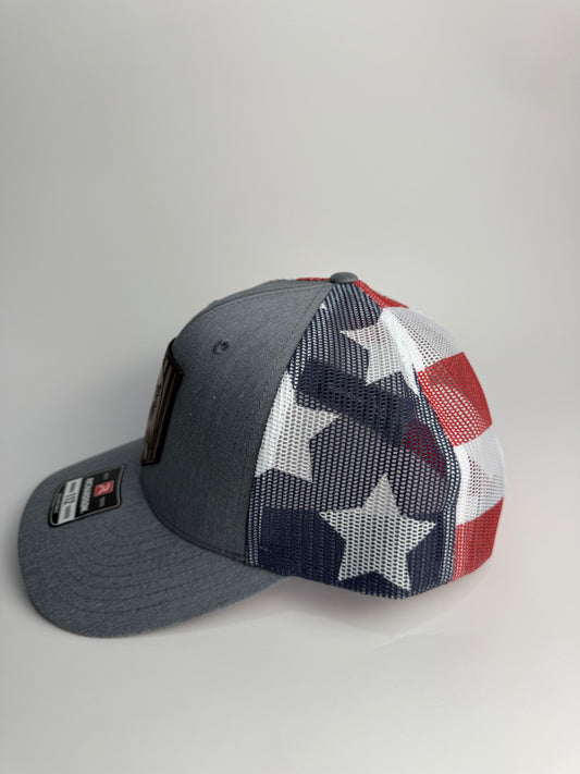 Patriotic Eagle Trucker Hat