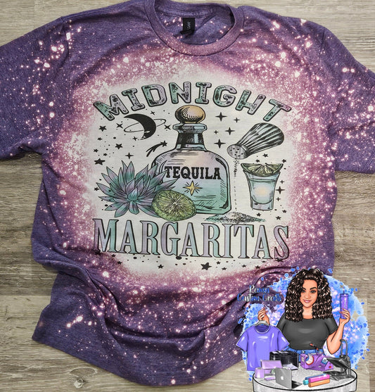 Witchy Halloween,Midnight Margaritas Bleached Shirt, Halloween Witches Movie Shirt, Practical Magic Shirt