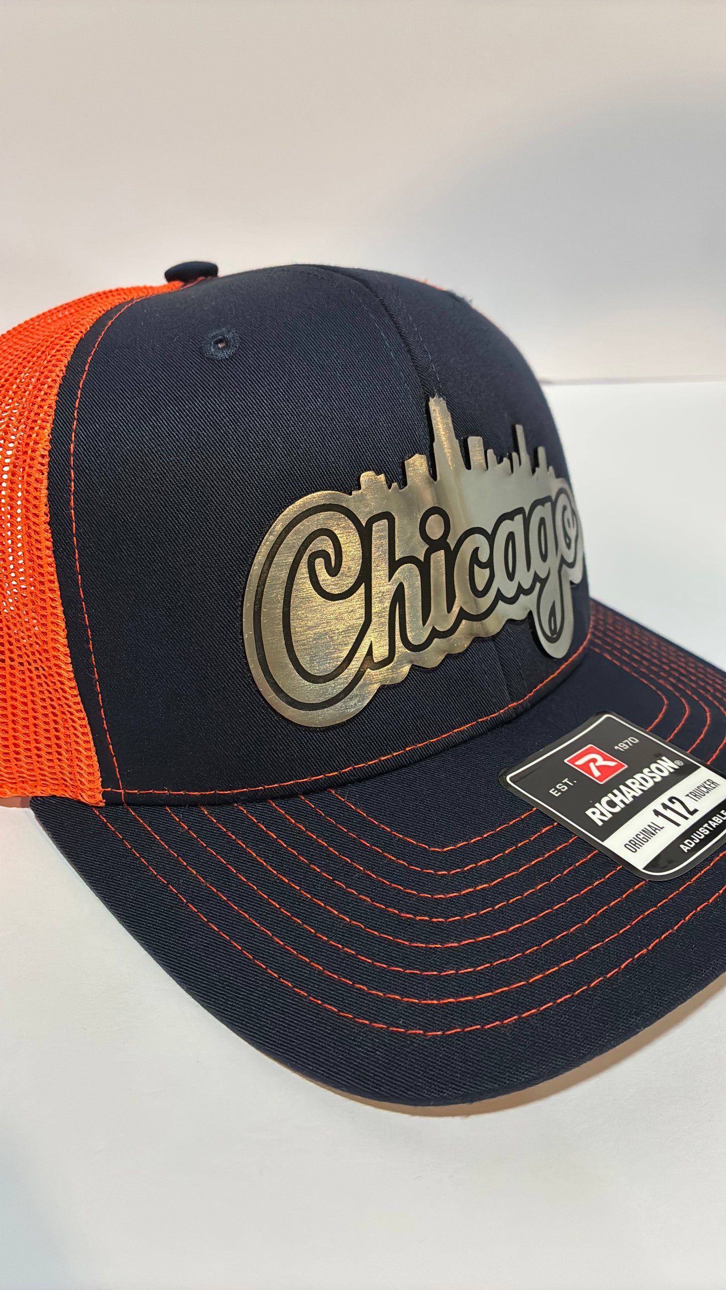 Chicago Richardson 112 Orange and Blue snapback
