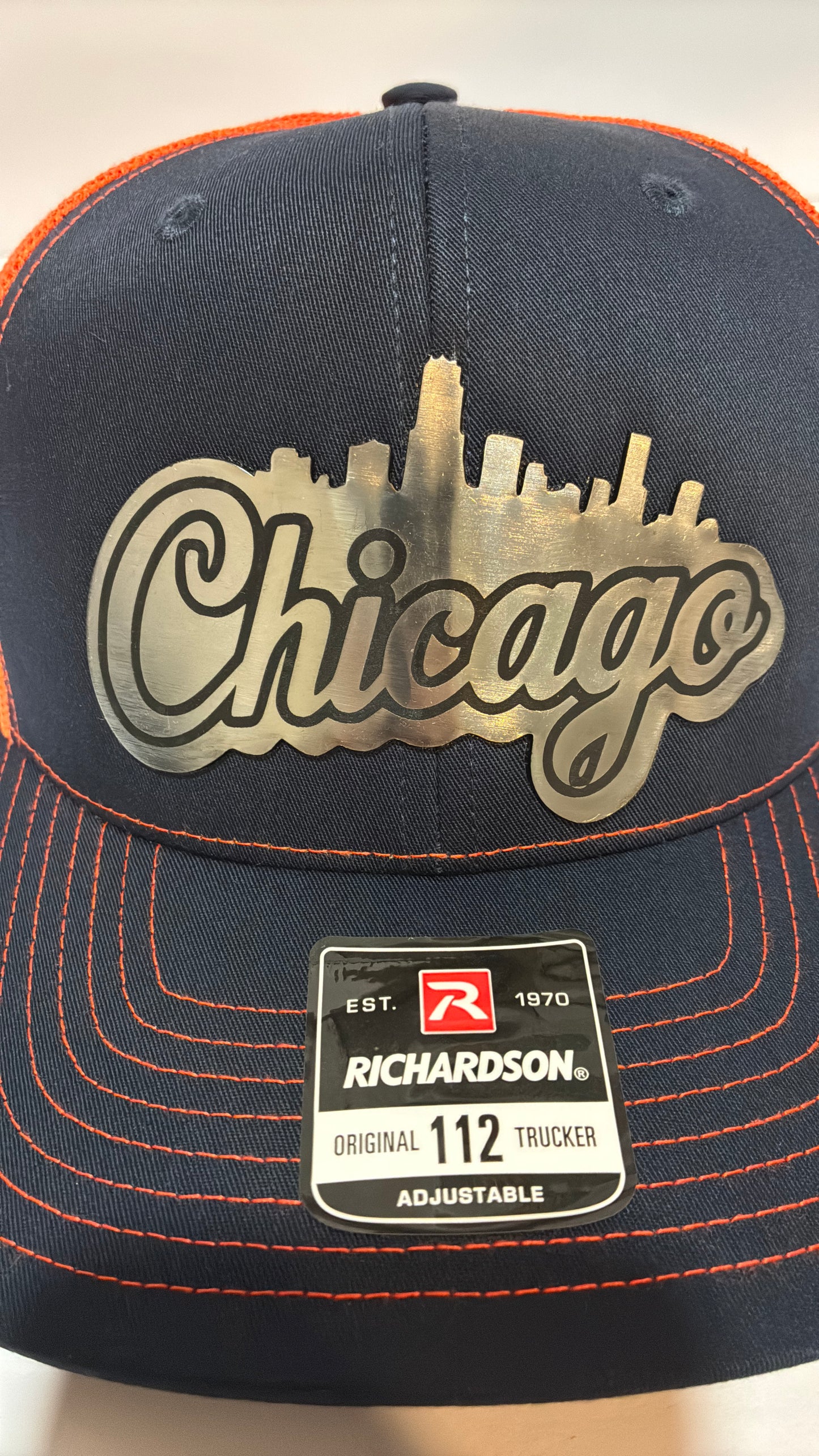 Chicago Richardson 112 Orange and Blue snapback