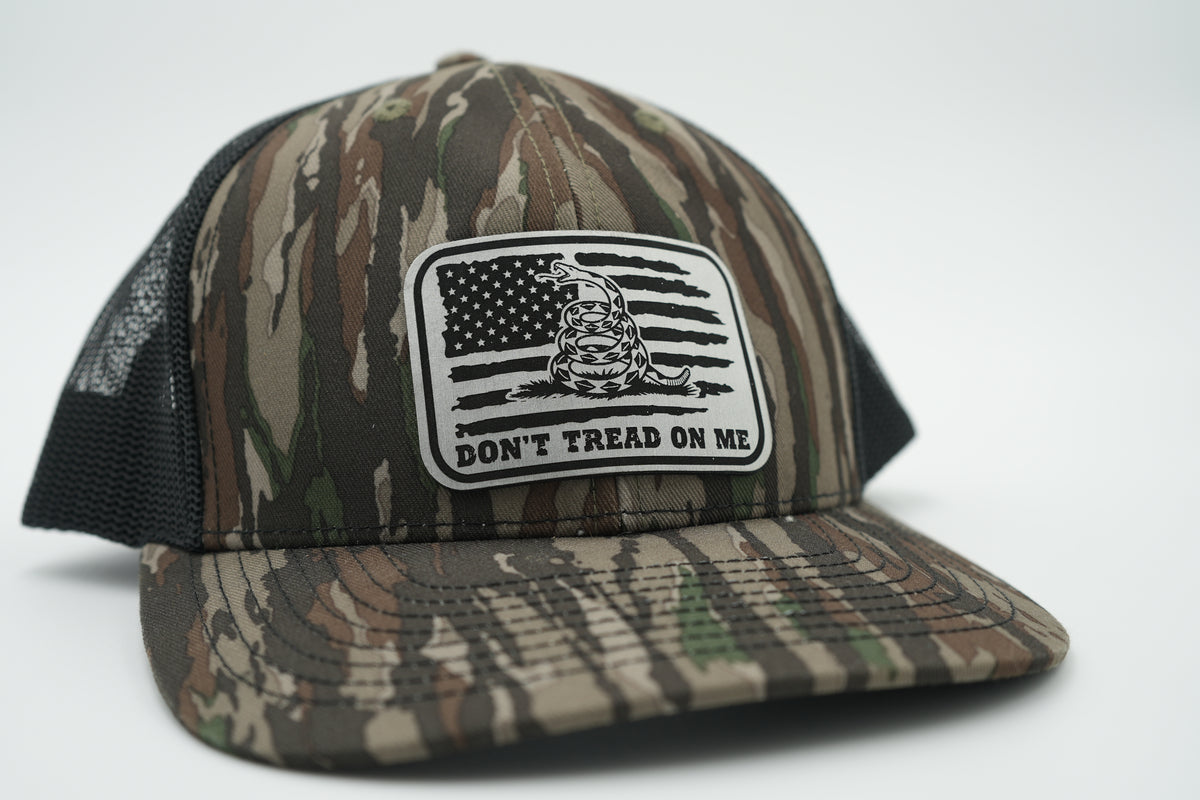 Don't Tread on Me American Flag Patch Hat