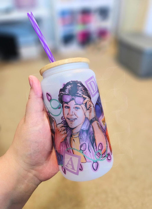 Little Monsters 80's, Maurice, 80’s Movie, Monster, Kids Movie, 90s kid, 80's Movie, Libbey Glass Tumbler