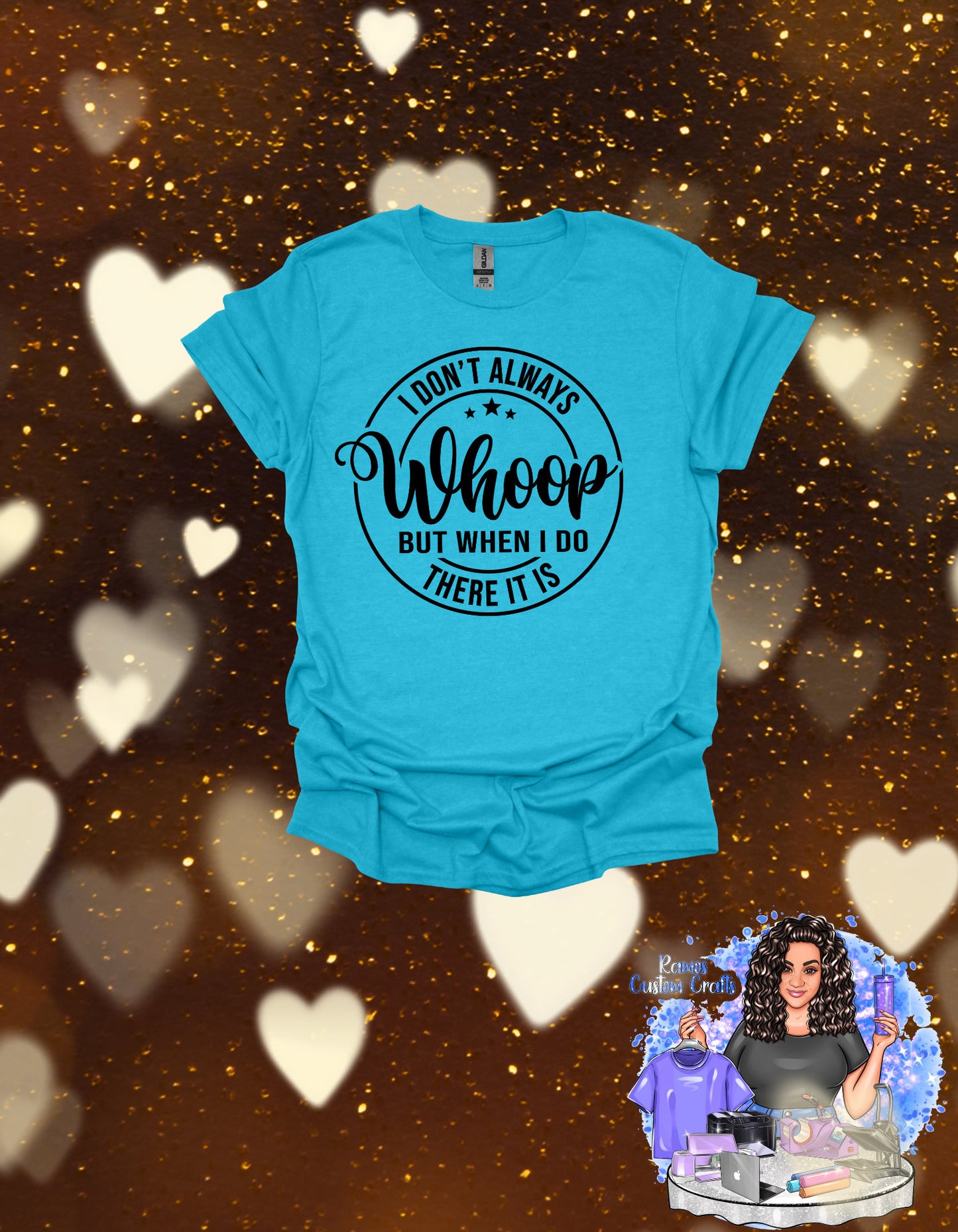 I Don't Always Whoop But When I Do There It Is, Sublimated Unisex Shirt