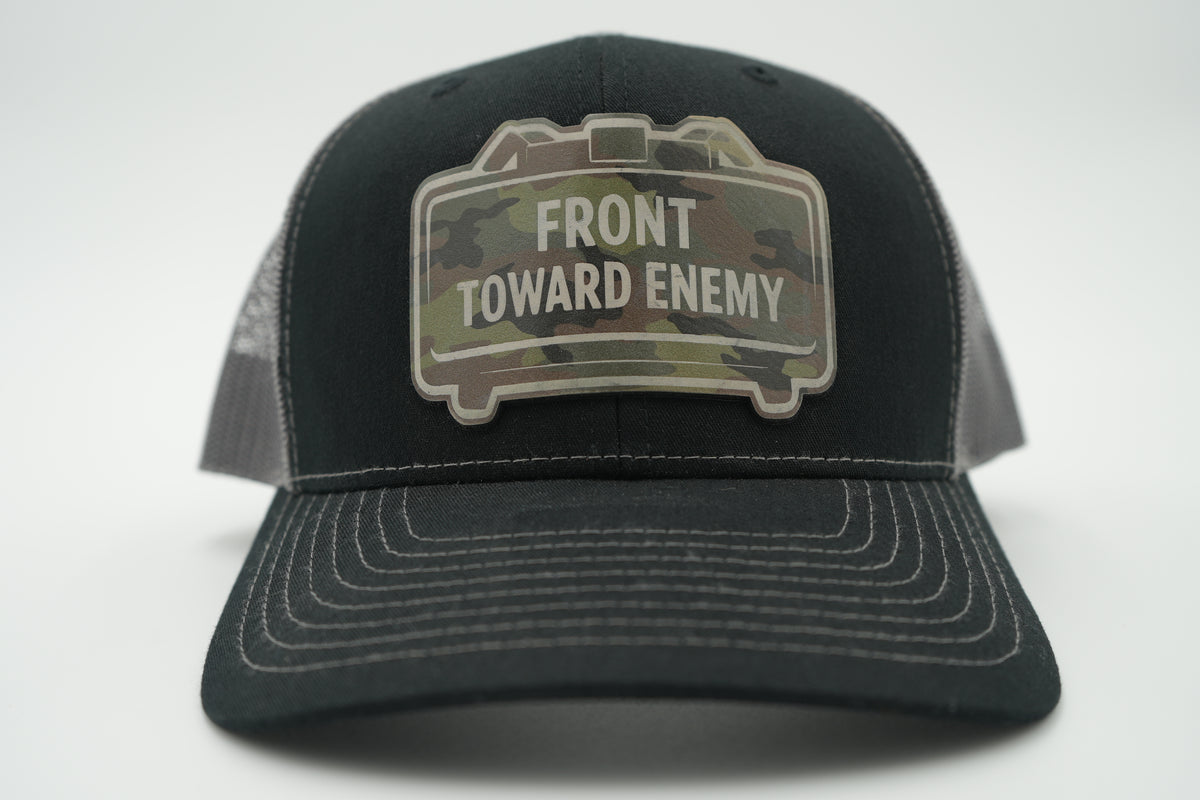 Front Toward Enemy Claymore Mine Military Trucker Hat