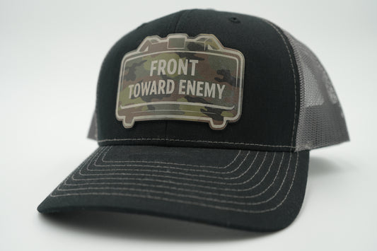 Front Toward Enemy Claymore Mine Military Trucker Hat