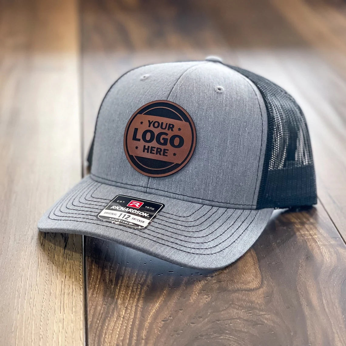 Richardson 112 Hat With Real Leather Patch
