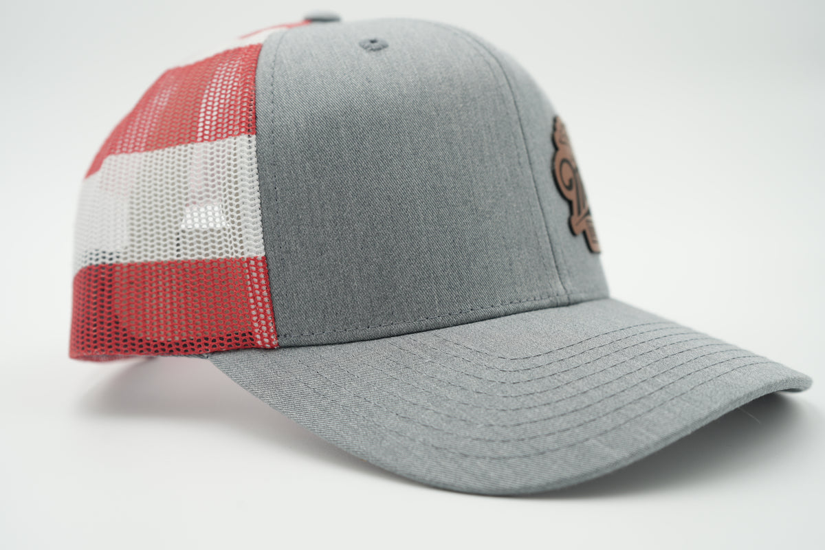 Merica Since 1776 Eagle Leather Patch Hat