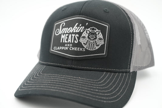 Smokin’ Meats and Clappin’ Cheeks BBQ Trucker Hat