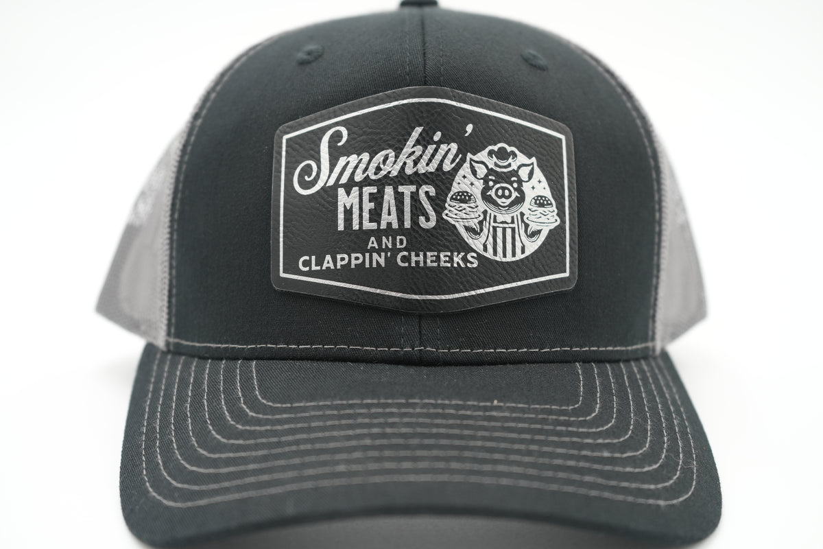 Smokin’ Meats and Clappin’ Cheeks BBQ Trucker Hat
