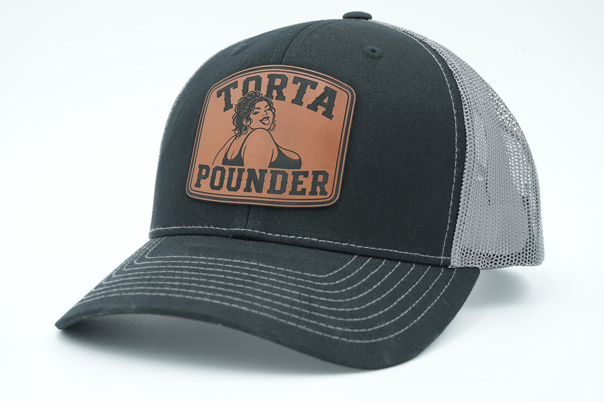 Torta Pounder Leather Patch Trucker Hat
