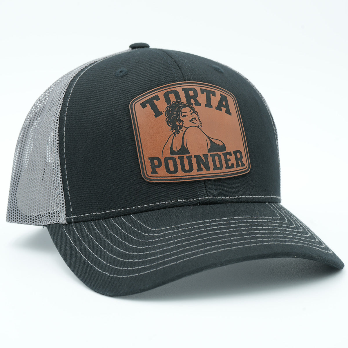Torta Pounder Leather Patch Trucker Hat