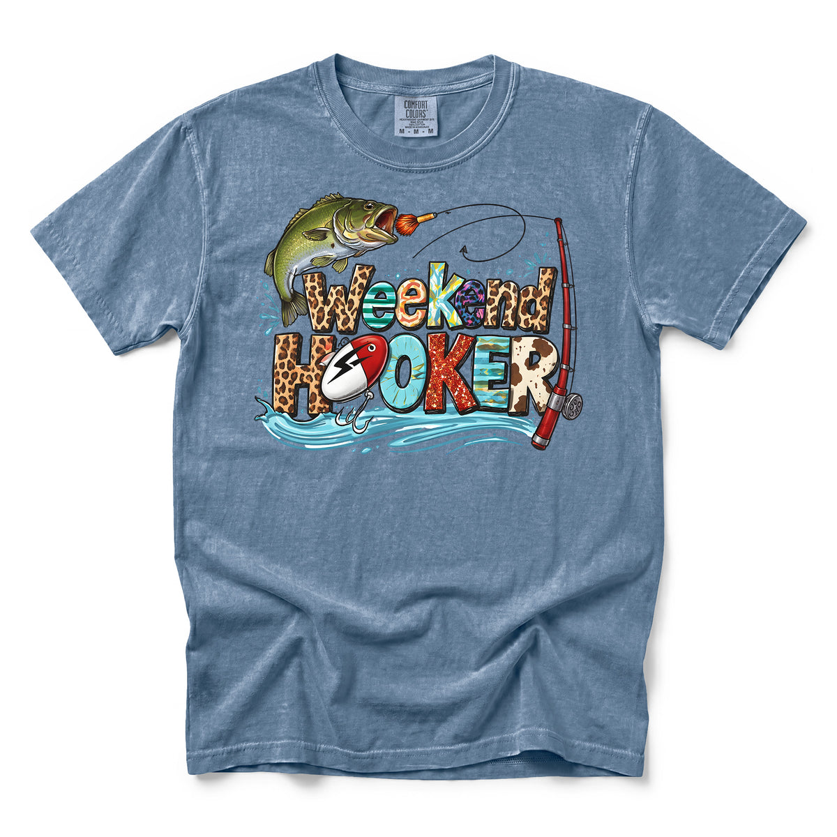 Weekend Hooker Fishing Shirt – Funny Fisherman Tee