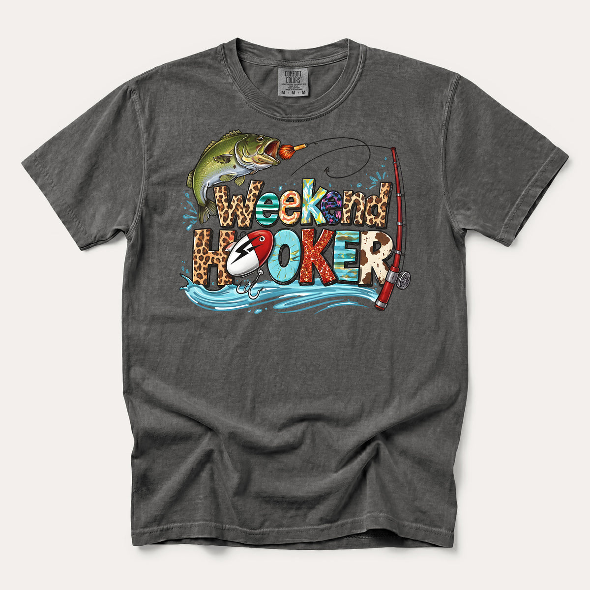 Weekend Hooker Fishing Shirt – Funny Fisherman Tee