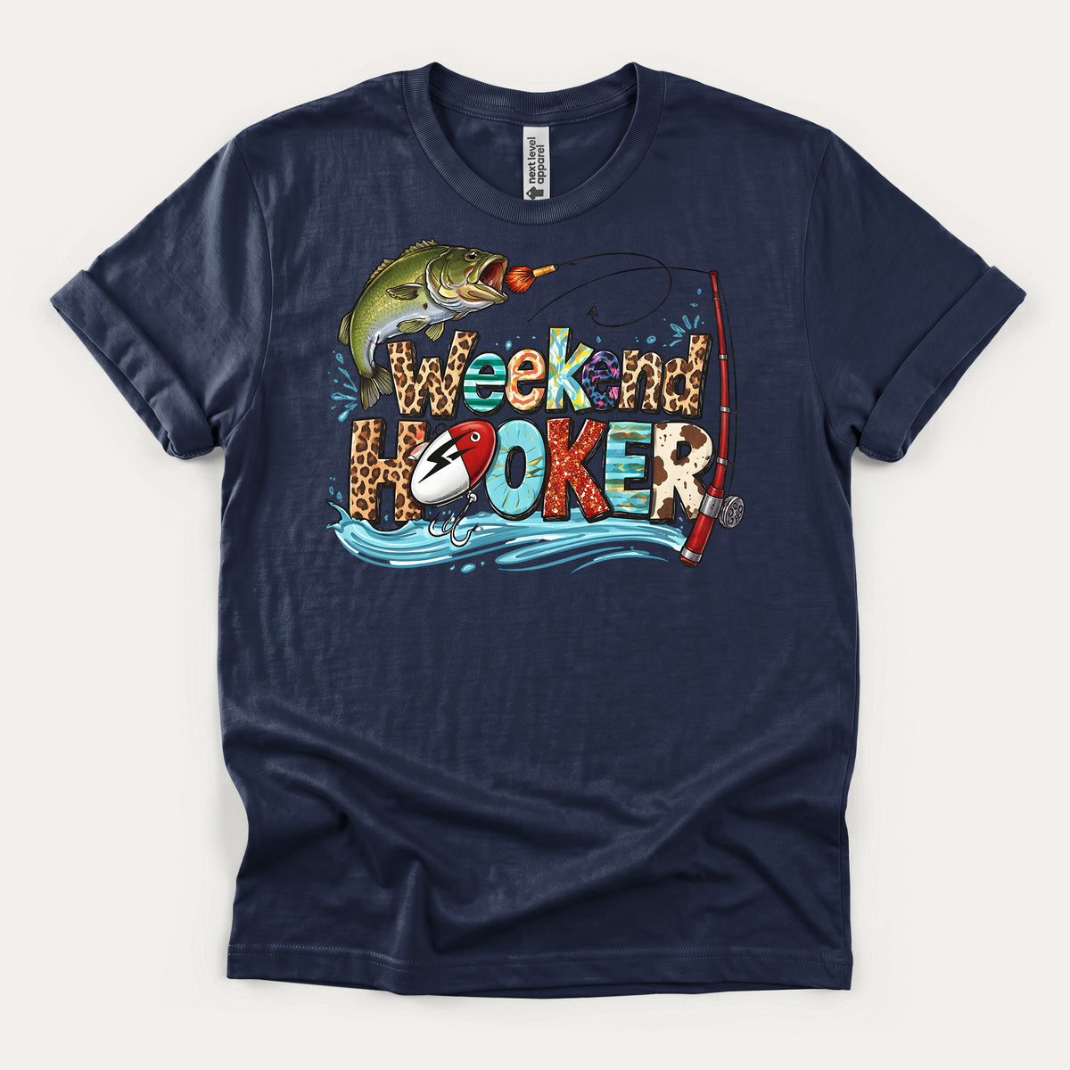 Weekend Hooker Fishing Shirt – Funny Fisherman Tee